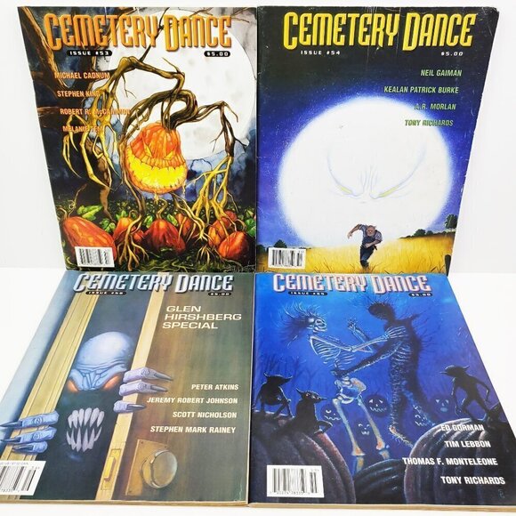 Cemetery Dance Magazines Lot 8 Issues 53-60 Stephen King Gaiman Horror 2005-2009 - Picture 7 of 16